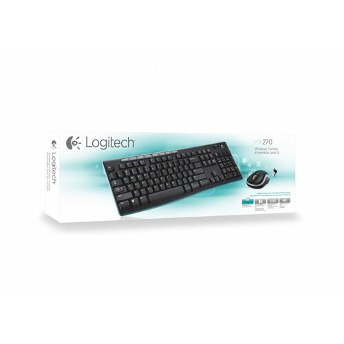 Logitech QWERTZ |  MK270 | Draadloze Muis en Toetsenbordcombo | QWERTZ