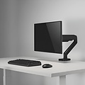 SBOX Flex LCD-S012-2 | Verstelbare Monitor-bureaubeugel | Tot 32" | Max 9kg | VESA 100x100 | 1 Monitor