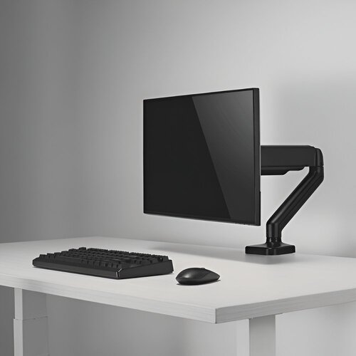 SBOX Flex LCD-S012-2 | Verstelbare Monitor-bureaubeugel | Tot 32" | Max 9kg | VESA 100x100 | 1 Monitor