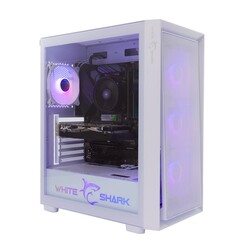 WARHEAD | Midi Tower Case | Inclusief 4 RGB Fans | Wit