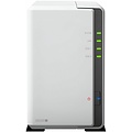 Synology DiskStation DS220J NAS 4TB | 2 Drive Bays | Inclusief 2 x 2TB HDD | 1x Gigabit Ethernet | Wit