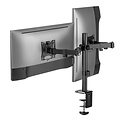 SBOX LCD-352/2-2 | Verstelbare Monitor-bureaubeugel | Tot 32" | Max 9kg | VESA 100x100 | 2 Monitoren