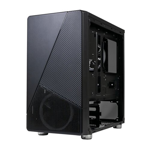 Azza Noir 130 RGB | Micro Tower Case | Zwart | Open Box (refurbished)