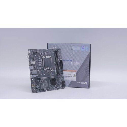 MSI PRO H610M-E | Socket LGA 1700 | Intel H610 | 2xDDR4 | Micro-ATX | Moederbord | 2e Kans (refurbished)