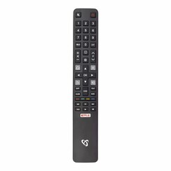 RC-01406 | Afstandsbediening | Compatibel met TCL TV's | Zwart