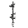 SBOX LCD-352/4-2 | Verstelbare Monitor-bureaubeugel | Tot 32" | Max 9kg | VESA 100x100 | 4 Monitoren