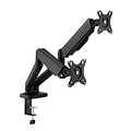 SBOX Flex LCD-S024-2 | Verstelbare Monitor-bureaubeugel | Tot 32" | Max 9kg | VESA 100x100 | 2 Monitoren