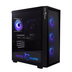 WARHEAD | Midi Tower Case | Inclusief 4 RGB Fans | Zwart