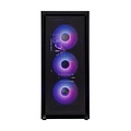 White Shark WARHEAD | Midi Tower Case | Inclusief 4 RGB Fans | Zwart