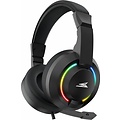 Baracuda HYDRA RGB Rainbow | Gaming Headset 3,5mm & USB | Zwart