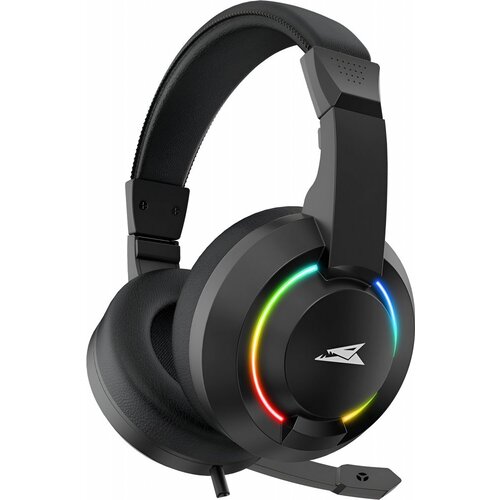 Baracuda HYDRA RGB Rainbow | Gaming Headset 3,5mm & USB | Zwart