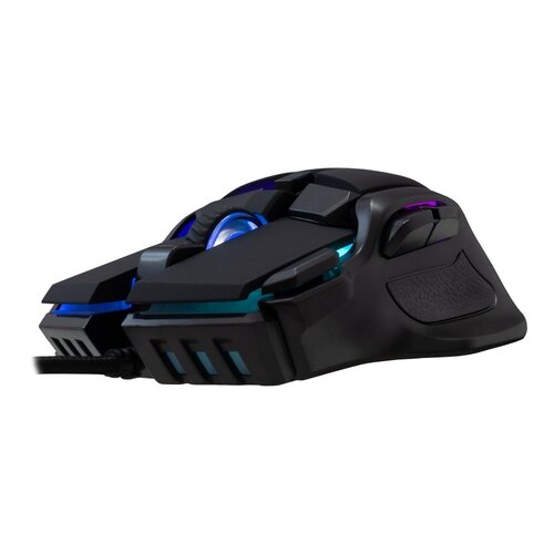 Baracuda PIRANHA RGB | Bedrade Gaming Muis | USB-A | 7200 DPI | Zwart