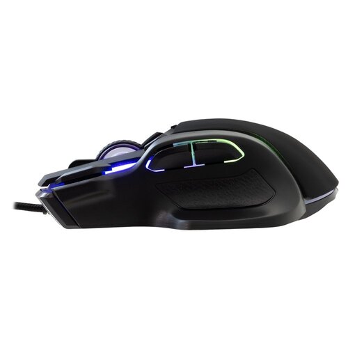 Baracuda PIRANHA RGB | Bedrade Gaming Muis | USB-A | 7200 DPI | Zwart