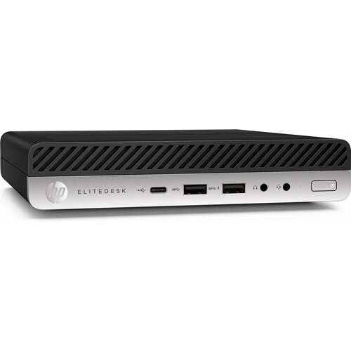 Hewlett Packard HP EliteDesk Mini 800 G4 | Intel Core i5-8500 | 8GB | 256GB | W11 Pro | Refurbished Silver (refurbished)