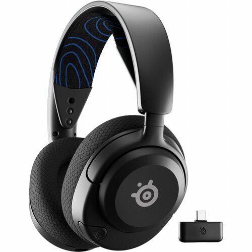 Steelseries SteelSeries Arctis Nova 5P | Draadloze On-Ear Gaming Headset | Bluetooth + RF USB-C | Zwart