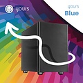Yours! YOURS BLUE | Intel Core i3-14100 | 16GB | 1TB | HDMI | W11 Professional | Small Form Factor Behuzing