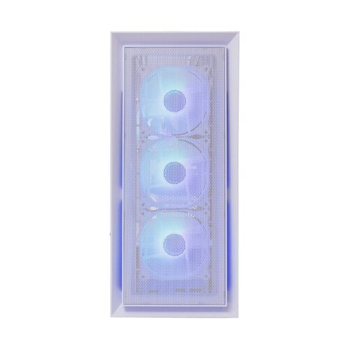 White Shark WARHEAD | Midi Tower Case | Inclusief 4 RGB Fans | Wit