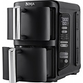 Ninja SL300EU Airfryer | Dubbele Mand | 7,6 Liter | Vrijstaand | 1750 Watt | Zwart
