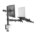 ACT AC8305 | Notebookstandaard tot 15.6" & Monitorarm tot 32" | Zwart