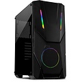 Inter-Tech IT-3303 Hornet RGB | Midi Tower Case | Zwart