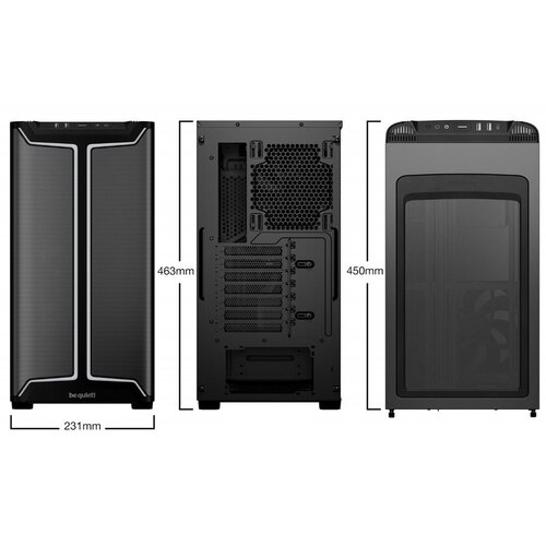 be quiet! PURE BASE 501 DX RGB | Midi Tower Case | Zwart