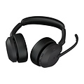 Jabra Evolve2 55 MS Stereo | Bluetooth & USB-A Headset | Met Oplaadhouder | Zwart | Voor Kantoor & Callcenter