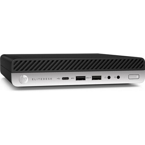 Hewlett Packard HP EliteDesk Mini 800 G4 | Intel Core i5-8500 | 8GB RAM | 256GB SSD | Windows 11 Professional | Refurbished Silver (refurbished)
