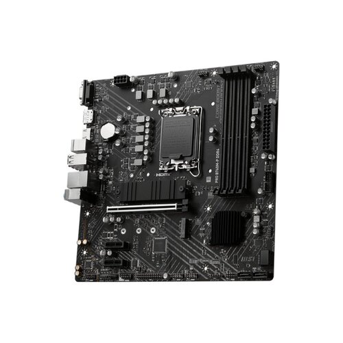 MSI PRO B760M-P | Socket LGA 1700 | Intel B760 | 4xDDR5 | Micro-ATX | Moederbord
