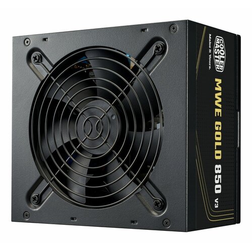 CoolerMaster Cooler Master MWE Gold 850 V3 | 850 Watt Gold ATX 3.1 PSU | Modulair | Power Supply | Voeding