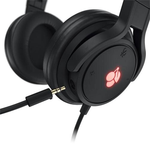 Cherry JA-2200 | Bedrade On-Ear Gaming Headset 3,5mm Connector | Zwart