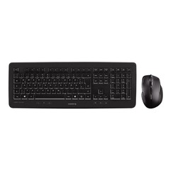 CHERRY DW 5100 | Draadloze Muis- en Toetsenbordcombo RF | QWERTY US | Zwart