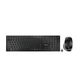 Cherry CHERRY DW 9500 Slim | Toetsenbord en Muis | RF Draadloos + Bluetooth | QWERTY (Engels) | Zwart en Grijs