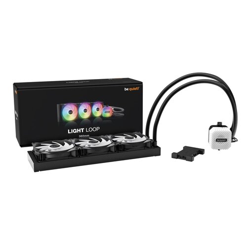 be quiet! LIGHT LOOP 360mm | All-in-One CPU Waterkoeler | Zwart