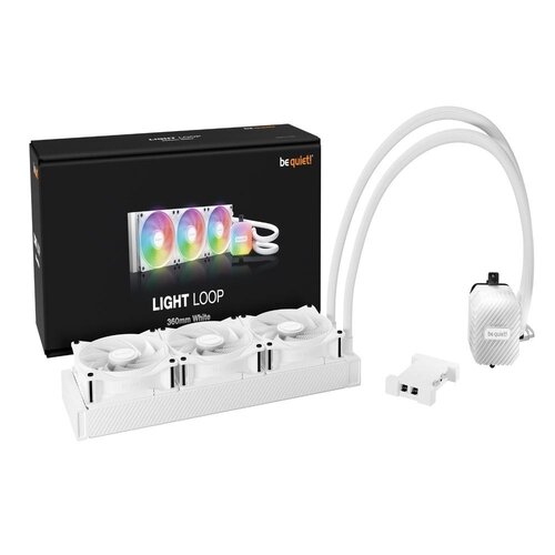 be quiet! LIGHT LOOP 360mm | All-in-One CPU Waterkoeler | Wit