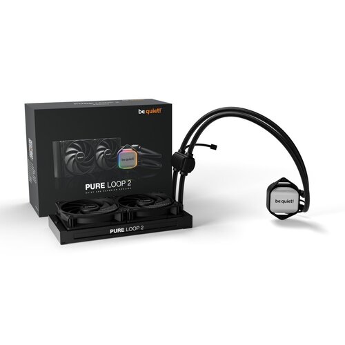 be quiet! PURE LOOP 2 240mm | All-in-One CPU Waterkoeler | Zwart