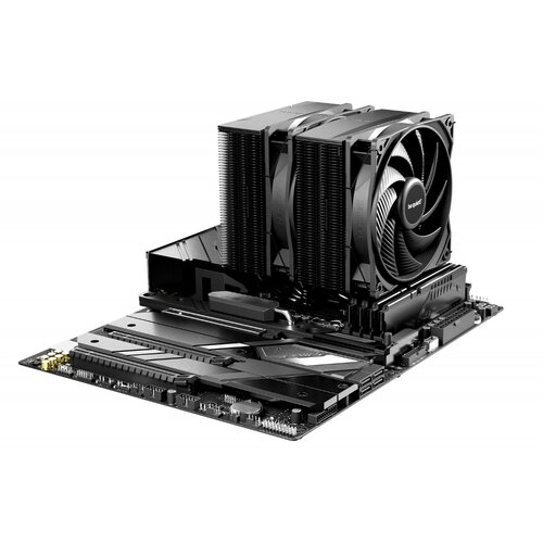 be quiet! Pure Rock Pro 3 Black | 250W TDP | 155mm Hoogte | 120mm Fans | CPU Luchtkoeler