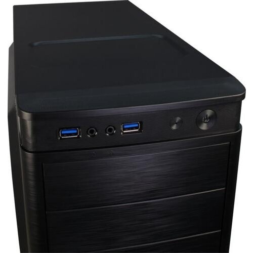 Inter-Tech IT-5905 | Midi Tower Case | Zwart