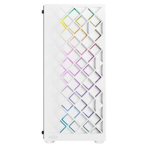 Azza Spectra RGB | Midi Tower Case | Wit