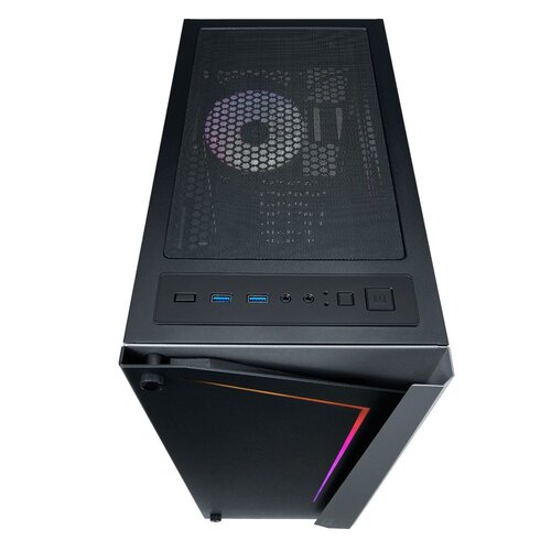 Azza Apollo 430 RGB | Midi Tower Case | Zwart