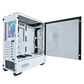 Azza Apollo 430 RGB | Midi Tower Case | Wit
