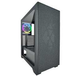 Hive 450 RGB | Midi Tower Case | Zwart
