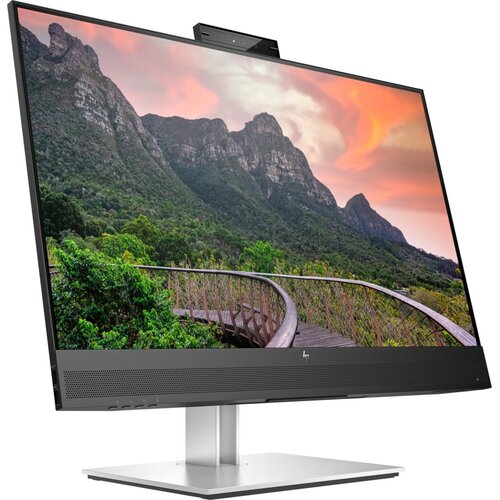 Hewlett Packard HP E27m G4 | 27" QHD IPS USB-C Conferentiemonitor met Webcam, Speakers en Microfoon | 75Hz | Zwart