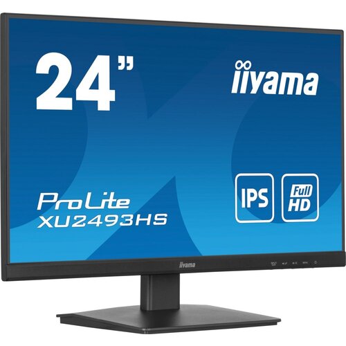 Iiyama iiyama ProLite XU2493HS-B6 24'' | 1920x1080 IPS | 100Hz | 1ms MPRT | Randloos Design | Full HD Monitor