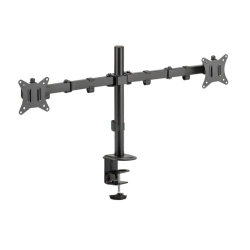 SBOX LCD-352/2-2 | Verstelbare Monitor-bureaubeugel | Tot 32" | Max 9kg | VESA 100x100 | 2 Monitoren