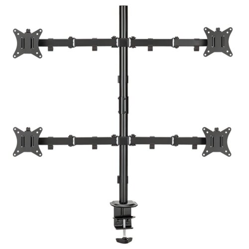 SBOX LCD-352/4-2 | Verstelbare Monitor-bureaubeugel | Tot 32" | Max 9kg | VESA 100x100 | 4 Monitoren