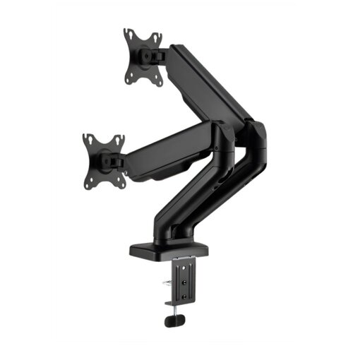 SBOX Flex LCD-S024-2 | Verstelbare Monitor-bureaubeugel | Tot 32" | Max 9kg | VESA 100x100 | 2 Monitoren