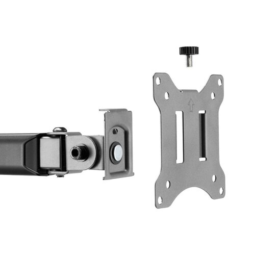 White Shark TUTANKHAMUN | Monitor-bureaustand | Tot 32" | Max 9kg | VESA 100x100 | 2 Monitoren