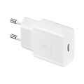 Samsung EP-T1510XWEGEU | USB-C Oplader voor Mobiele Apparaten 15W | Wit
