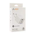 SBOX USB Oplader HC-30 | 30W GaN | USB Type-C | Wit