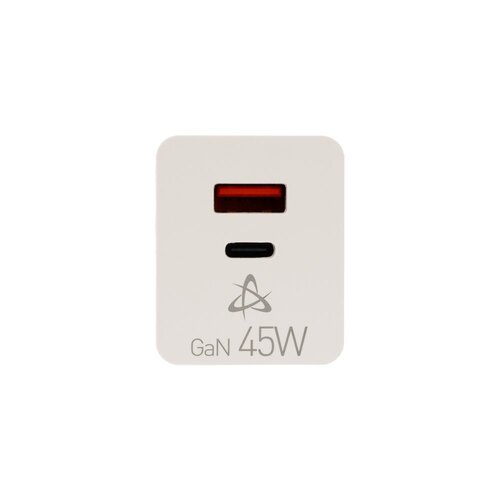 SBOX USB Oplader HC-45 | 45W | USB-A & USB-C (2 Poorten) | Wit